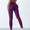 Yoga leggings, women's high waisted and hip lifting, spring and summer slim fit, tight fitting and waist hugging fitness pants for outdoor wear