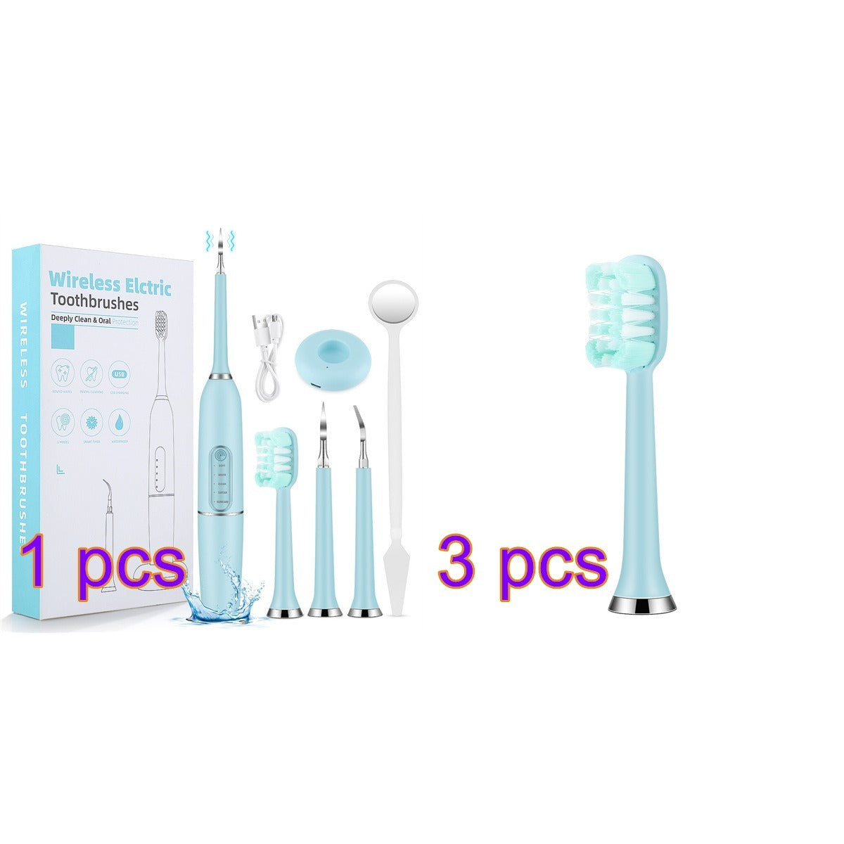 Tooth Scaler Home Portable XIP7 Waterproof Electric Toothbrush Dental Care Tools Dental Instrument