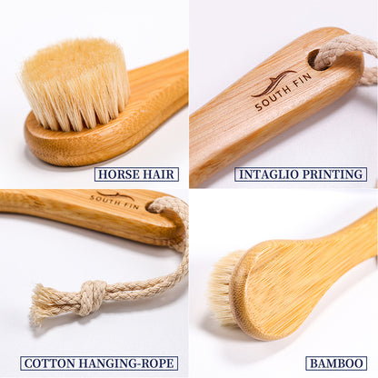 Face Brush Nanzhu Bamboo Facial Cleansing Massage Care Brush