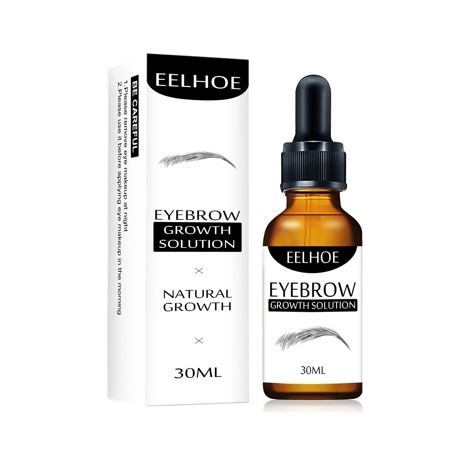 Eyebrow Liquid Eyebrow Black Thick Natural Essence Gentle Moisturizing Care Liquid Thick Eyebrow Nourishing Repair