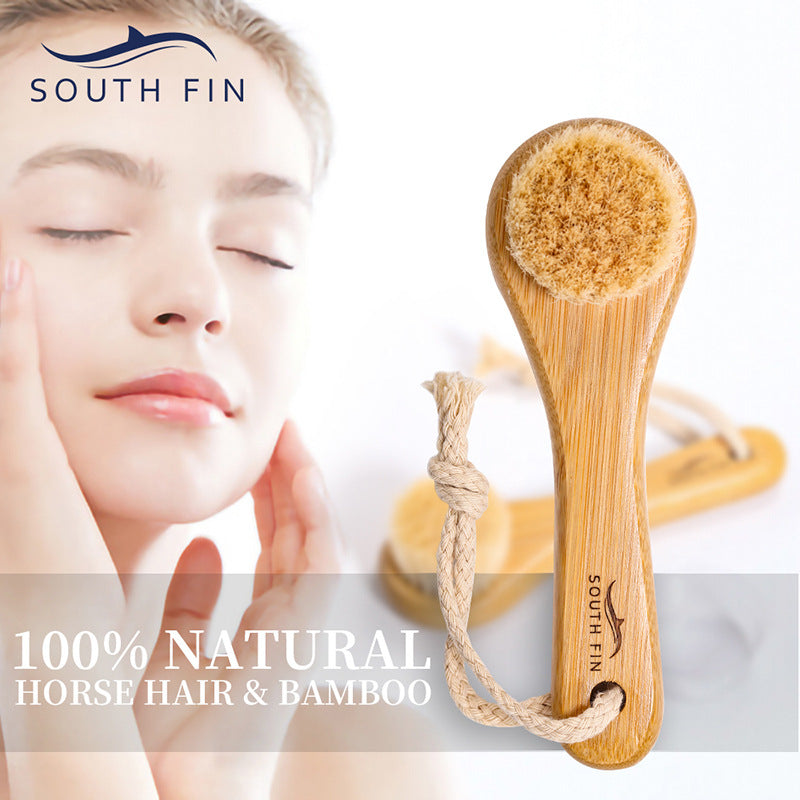 Face Brush Nanzhu Bamboo Facial Cleansing Massage Care Brush