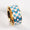 High End PVD Waterproof Simple Checkered Black And White Colorful Ring Trend For Women Stainless Steel Jewelry Wholesale