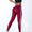 Yoga leggings, women's high waisted and hip lifting, spring and summer slim fit, tight fitting and waist hugging fitness pants for outdoor wear