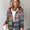 Women's large plaid style women's jacket plaid autumn and winter new style