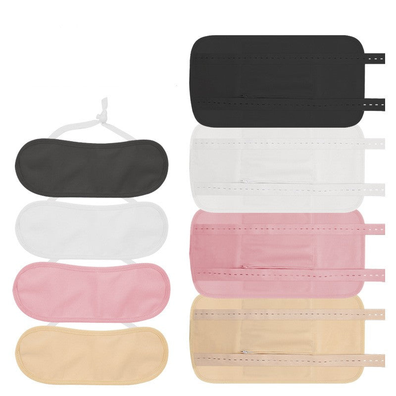 Castor oil bag reusable soft anti oil leakage care essential oil auxiliary bag waist belt protection