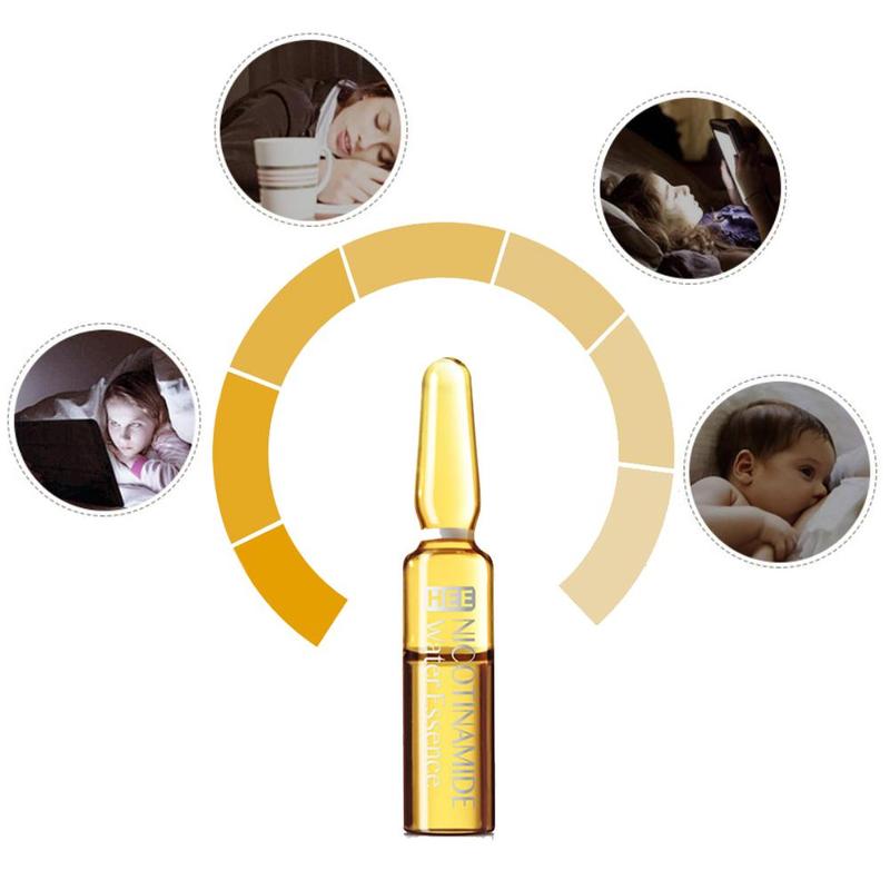 2ml*7pcs Niacinamide Whitening Face serum Ampoule Moisturizing Anti-Aging Wrinkle Lifting firming skin essence care