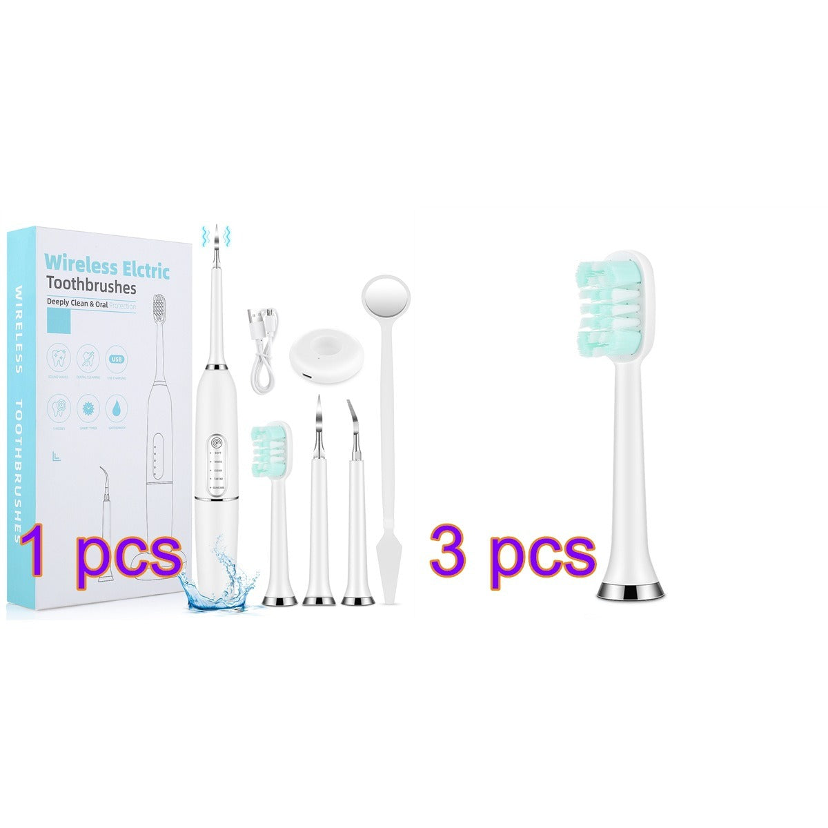 Tooth Scaler Home Portable XIP7 Waterproof Electric Toothbrush Dental Care Tools Dental Instrument