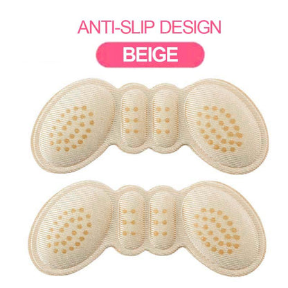 Two pairs women Insoles for Shoes High Heels Adjust Size Adhesive Heel Liner Grips Protector Sticker Pain Relief Foot Care Inserts