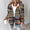 Women's large plaid style women's jacket plaid autumn and winter new style