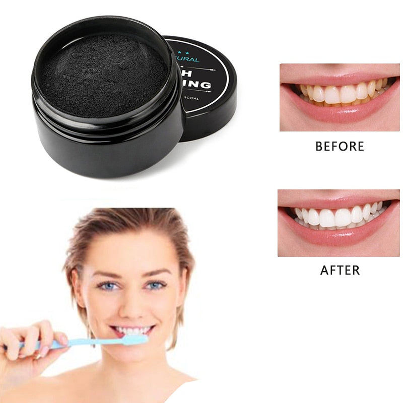 1 PCS Teeth Whitening Oral Care Charcoal Powder Natural Activated Charcoal Teeth Whitener Powder Oral Hygiene